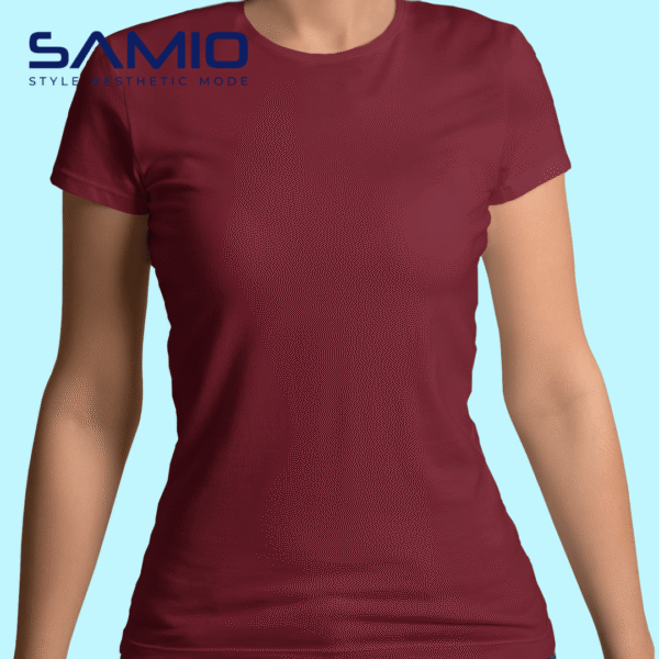 Close-up of premium cotton t-shirt fabric